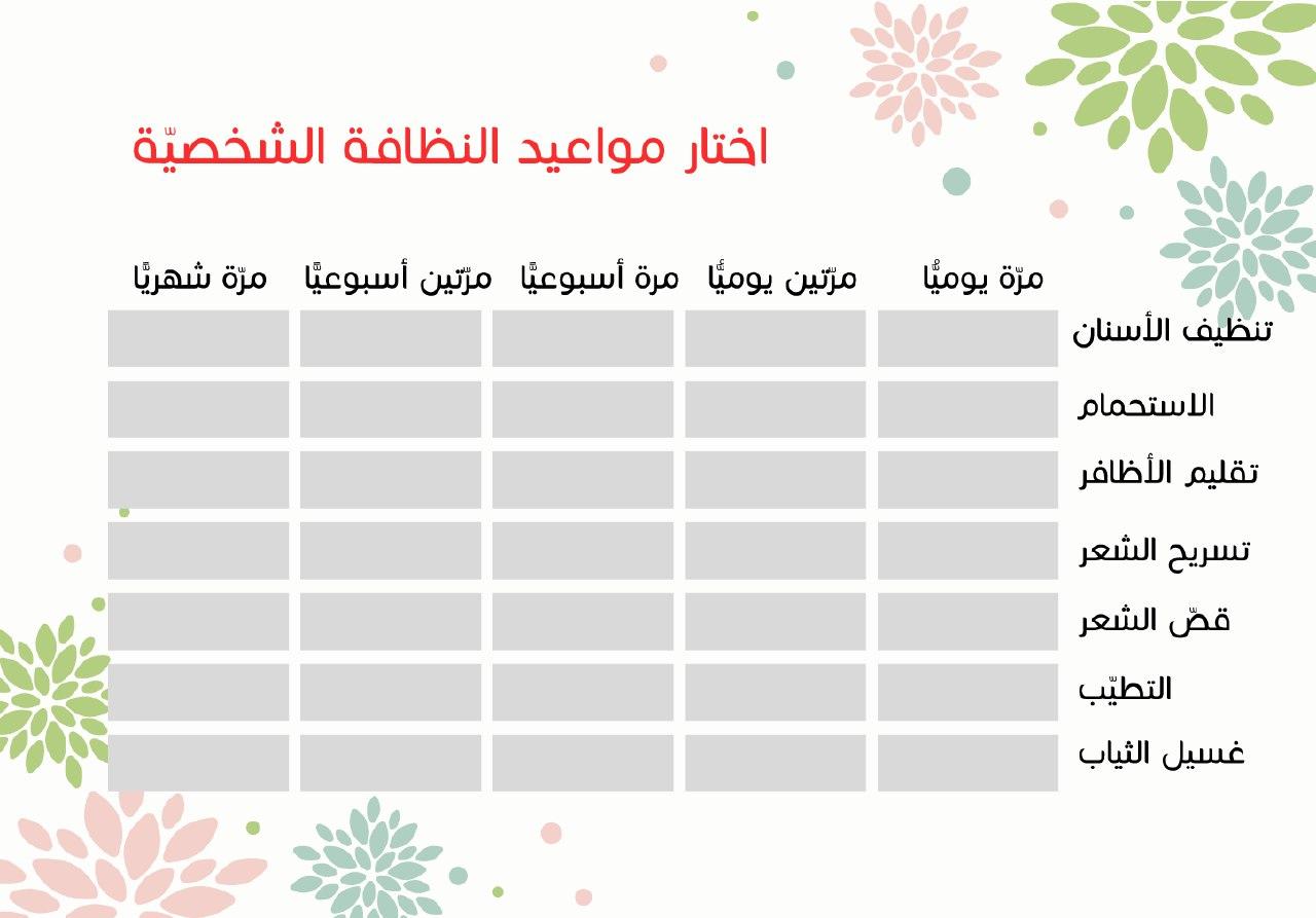 منتدى مهدي الكشفي::النشاط 4 - شعارنا النظافة